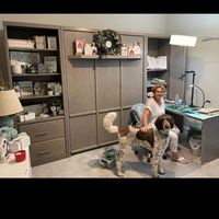 For the Crafter in You! For Home Office You! A great way to utilize a Guestroom and Home Office is with a Hidden Desk which makes this a very Multi-Purpose, Multi-Functional Murphy Wall Bed for use Day and Night!

(727) 522-2700
Tampa Bay, Florida