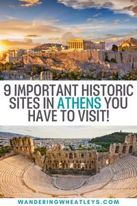 9 Important Historic Sites in Athens You Have to Visit! | Athens landmarks | Must-Visit Historic Sites in Athens | landmarks in Athens | Athens attractions | ancient ruins in Athens | places to visit in Athens | things to do in Athens | sights in Athens | landmarks in Greece | things to do in Greece | places to visit in Greece | Greece travel | historic sites in Greece | #Athens #ancientgreece #Greece