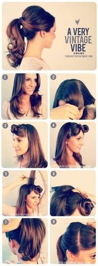 15 Super-Easy Hairstyles for Lazy Girls with Tutorials