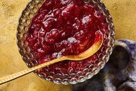 Our bourbon-spiked cranberry compote is a foolproof recipe that shines at any Thanksgiving table. Bonus: it can be made ahead of time. #comfortfood #comfortfoodrecipes #realsimple #recipeideas #recipes#thanksgiving