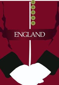 Royal Guard Travel Poster for England by maddieandmarry on Flickr