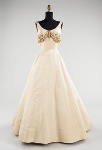 1954 evening dress