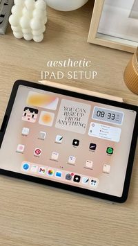 Digital Planning Tools on Instagram: "My aesthetic iPad setup!📱✨ Here's how I customize my iPad homescreen. I'm using @md_clock for the cute little animated pixel widgets. There are so many options to choose from! I'm in love! 📱🕘💕😍 〰️ #mdclock #mdclockapp #ipadaesthetic #homescreensetup #digitalplanning #digitalplanningideas #ipadplanner #ipadplanning #digitalsticker #paperlessplanning #goodnotes #goodnotes5 #goodnotesplanner #digitalplannercommunity #plannerpeace #minimalist #aesthetic"