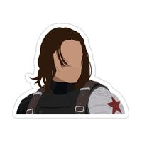 Decorate laptops, Hydro Flasks, cars and more with removable kiss-cut, vinyl decal stickers. Glossy, matte, and transparent options in various sizes. Super durable and water-resistant. Bucky Barnes/The Winter Soldier is not my character, neither are the concepts of the Marvel Cinematic Universe. All rights reserved for the rightful creator. I only own the art.