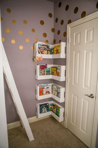 A big girls bunk bed room with lots of coral + mint green and turquoise + shades of purple and I added in grays + whites for their big girl update.