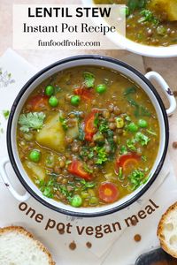 Instant Pot Lentil Stew Recipe