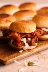 The Best Nashville Hot Chicken Sliders - BAKE WITH ZOHA