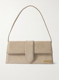 JACQUEMUS Le Bambino Long leather shoulder bag | NET-A-PORTER