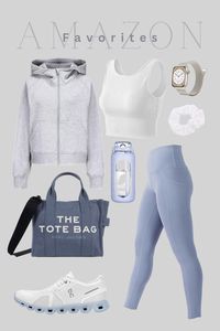 Amazon favorites, cute workout outfit, comfy style, marc jacobs tote bag, tote bag outfit, gym outfit, on cloud sneaker outfit, weekend outfit inspo, ootd, spring outfits, womens fashion 2023, amazon fashion finds, amazon outfits #amazonmusthaves #amazonfashionfinds #marcjacobsbag #gymwear #workoutfitswomen