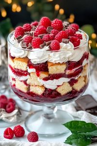 This raspberry trifle recipe will impress your guests with its stunning presentation and irresistible flavors. It's the perfect dessert for any occasion.