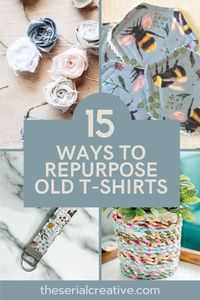 Breathe new life into a wardrobe staple - t-shirts! Discover 15 incredible DIY projects that'll turn your outdated tees into fabulous new accessories, home decorations, and more. Get ready for some fun and creative inspiration with these budget-friendly ideas!