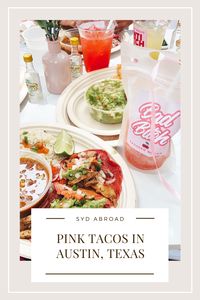 In this blog post we went to one of the cutest restaurants I have ever been to! It is in Austin, TX and everything is pink! From the pink interior and exterior to pink tacos, and even some fun pink accents! This is a great place to grab drinks with the girls, the food is also amazing. I highly recommend checking this place out while visiting Austin!