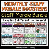 Monthly Staff Morale Appreciation Bundle - You've Been Egged Pinched Mugged