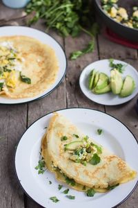 Savory Breakfast Crepes + special announcement