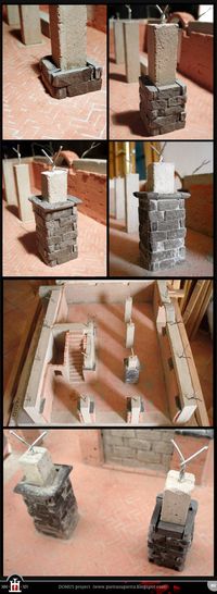 Domus project 12: Stone pillars by Wernerio on DeviantArt