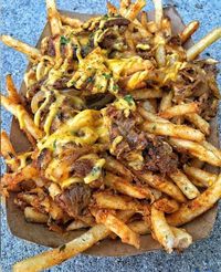 Philly steak fries