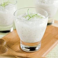 Tapioca au lait de coco - Les recettes de Caty