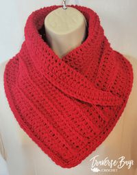 Crochet Stripe Neck Warmer Free Pattern - Traversebaycrochet.com