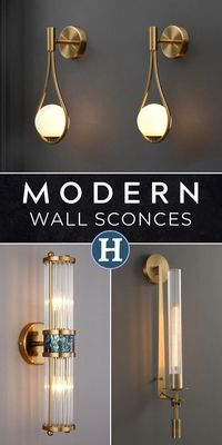 Looking to upgrade your home's lighting? Shop our incredible selection of modern wall sconces at hadleydecor.com. Select wall sconces are now up to 50% off for a limited time only!