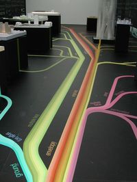 Here's one way to find your way around the office. Great job on this! FloorGraphics | foil vinyl film