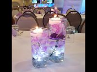 DIY Dollar Tree Flower Centerpieces with Floating Candles - YouTube