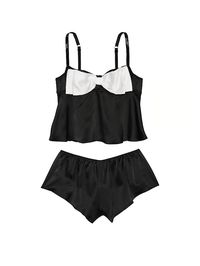 Bow-Topped Satin Cami Set - Victoria's Secret - vs