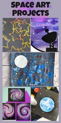 25 Stellar Space Art Projects For Kids