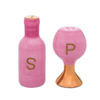 This beautiful set from Transpac's Mother's Day collection is sure to bring some added flair to your Spring season! Made of dolomite, this salt and pepper sets is the perfect addition to your home assortment - or a gift for those who matter most!