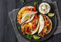 Fajitas au poulet et à la coriandre