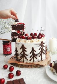 Vegan Black Forest Cake