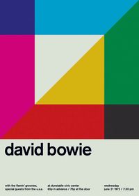 david bowie at dunstable civic center, 1972 | Swissted