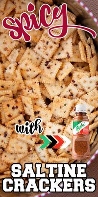 Alabama Firecrackers are the spicy saltine crackers that will keep you coming back for more! The spicy cousin to ranch cheese crackers these party crackers have the heat of red pepper flake and added layers of spice with the addition of Tajin seasoning and Ranch dressing mix.