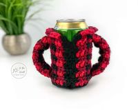 Bring Out Your Inner Lumberjack With This Free Can Cozy Pattern – Crochet