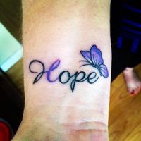 A friends mom just had this tattoo done in support of her daughter that has Epilepsy. So beautiful and what a great way to show support and awareness.