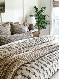 Cozy into the heart of autumn with our Fall Bedding and Quilt. Feel the essence of the season blend with comfort in each thread, bringing you ultimate warmth. With colors reminiscent of a crisp, fall day, its design elevates any bedroom decor. This isn't just bedding; it's a stylish retreat into the fall season. Invest in comfort, invest in style, invest in your sweet autumn dreams.