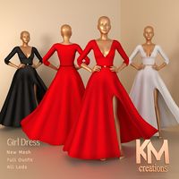 [PREVIEW] Girl Dress | KM Creations on Patreon