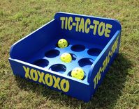 Tic Tac Toe Carnival Game for Birthday Church VBS or School | Etsy