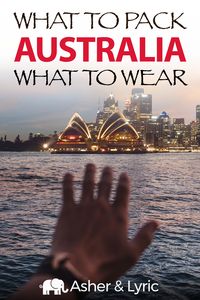 17 top Australia packing list items + what to wear & NOT to bring. A lot of people were asking me, "What should I pack for Australia?" so I wrote this complete packing checklist which includes what to wear in Australia. -Asher & Lyric #Australia #WhatToWear #TravelDestinations