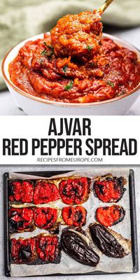 Ajvar Recipe (Balkan Red Pepper Spread) - Recipes From Europe