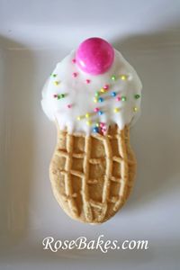 Best Summer Cookies! Nutter Butter Ice Cream Cookie! Cute Fun Food Party Idea