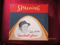 Spalding Colavito baseball glove box, side panel.