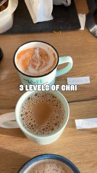 Which one would you take? 😋👇 I’ve seen @letskwoowk k making 3 types of hot chocolate and I instantly thought, let’s make this chai! 🤭 LEVEL 1 recipe: -300ml milk of your choice -1/2 Tsp cinnamon -1/4 Tsp each: ground ginger, cloves, cardamom -2 Tsp (vanilla) sugar Whisk and bring to a boil. Reduce the heat. -1 black tea bag Let it simmer 3-4mins. Serve. LEVEL 2 recipe: -125ml water -1 thumbsize piece of ginger, smashed or grated -1 stick of cinnamon -2 cardamom pods -2 peppercorns Lightly s...