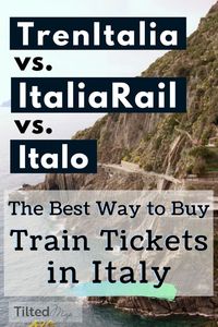 Traveling Italy by train is a great European adventure! And it's a more sustainable travel option than driving or flying. Get a head start planning an eco-friendly and budget-friendly trip to Italy with this guide. Explained: Italo vs. TrenItalia vs. ItaliaRail. The best and cheapest way to buy Italian train tickets (how and when). All the tips for traveling Italy by train!#travelitaly #traintravel #ecotravel #greentravel #ItaliaRail #travelhacks