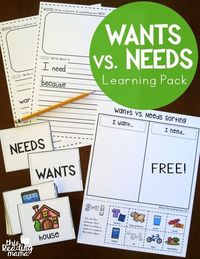 Do you little {or big} learners have a little trouble distinguishing between needs and wants? That’s why I created this Wants vs Needs Learning Pack! It’s great for any time of year, but especially before Christmas! *This post contains affiliate links. **The free printable link can be found towards the END of this post. Just click …