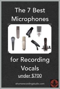 The 7 Best Microphones for Recording Vocals