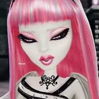 #Rochelle Goyle #Monster High #Icon #Simple #MH #Cartoon #Movies #Fabulous Monsters #3D