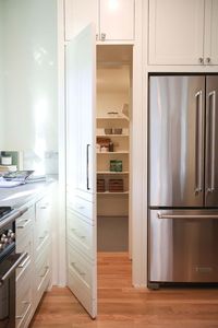 Craftsman to Creole Photo Gallery - Goodtable | Hidden pantry, Pantry room, Pantry design