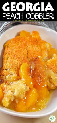 Georgia Peach Cobbler