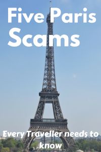 Five scams in Paris