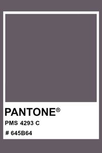 PANTONE 4293 C #pantone #color #PMS #hex